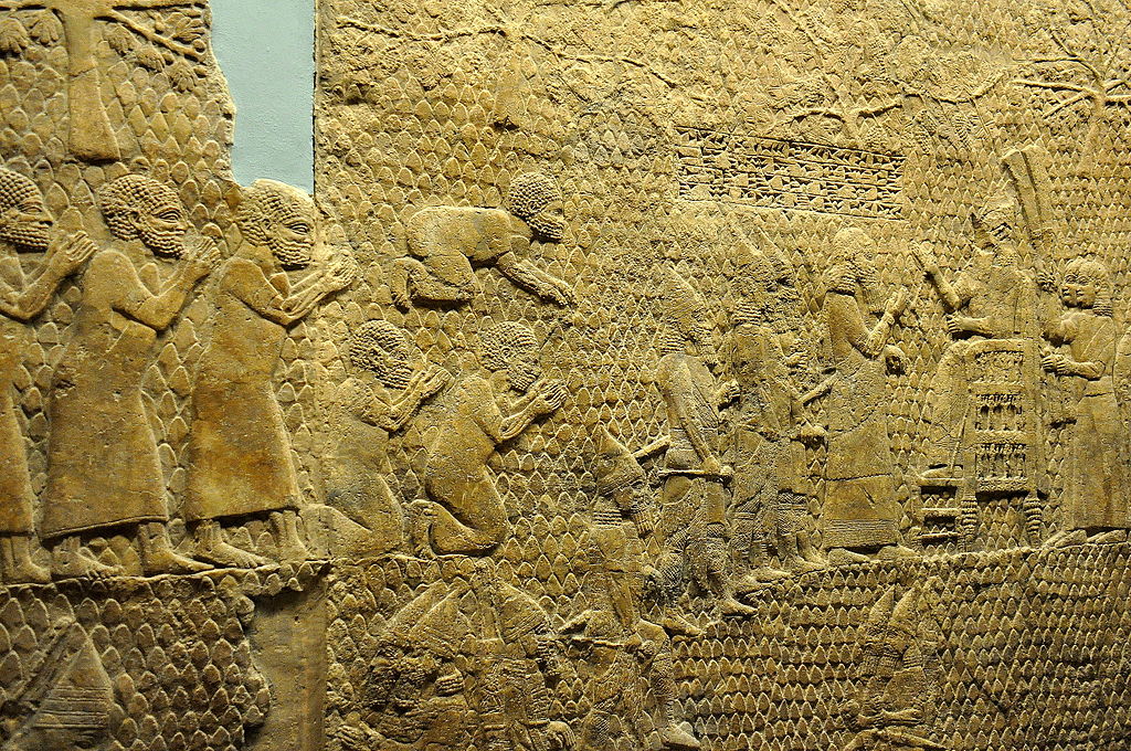 נפילת לכיש כפי שמופיעים בלוחות סנחריב, 701 לפנה״ס.
